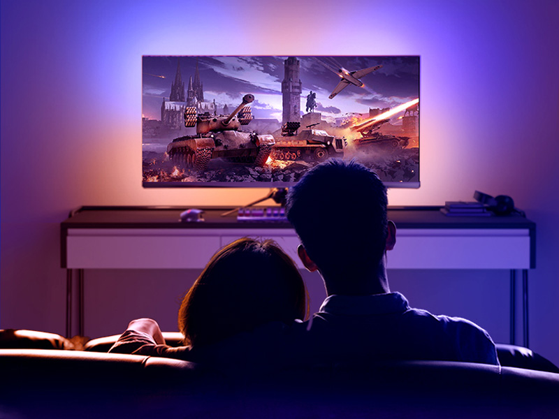 298手游网站科技可提供HDMI流光溢彩氛围灯智能节造器